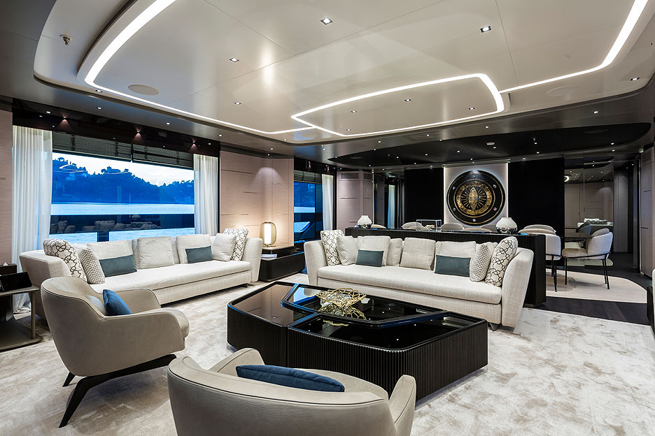 Tankoa Diamond Binta interior, Minotti furniture